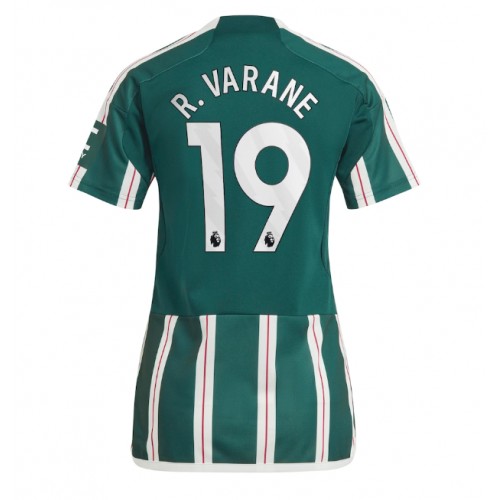 Manchester United Raphael Varane #19 Gostujuci Dres za Ženska 2023-24 Kratak Rukav